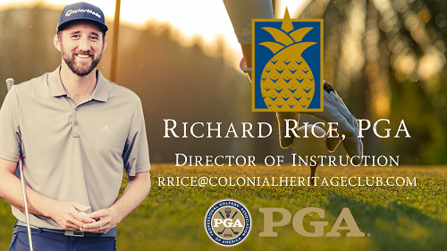 Richard Rice PGA - Lessons at Colonial Heritage