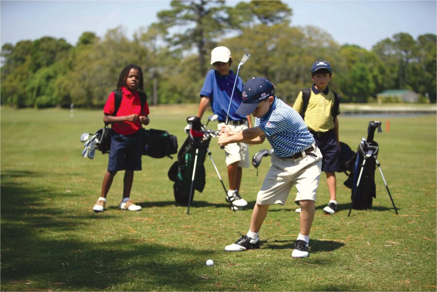Junior Golf, Kids Playing Golf