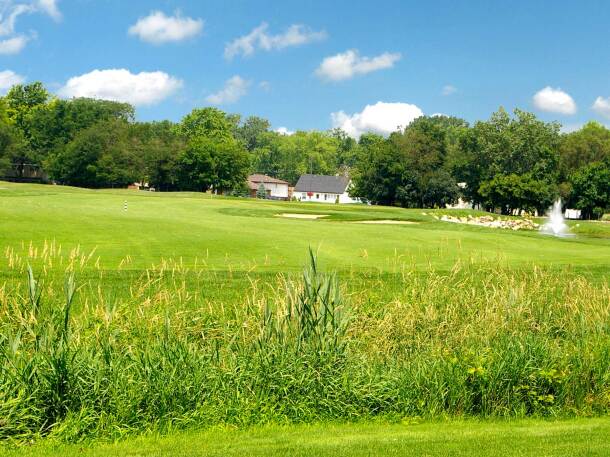 Water's Edge Golf Club, Hole 18