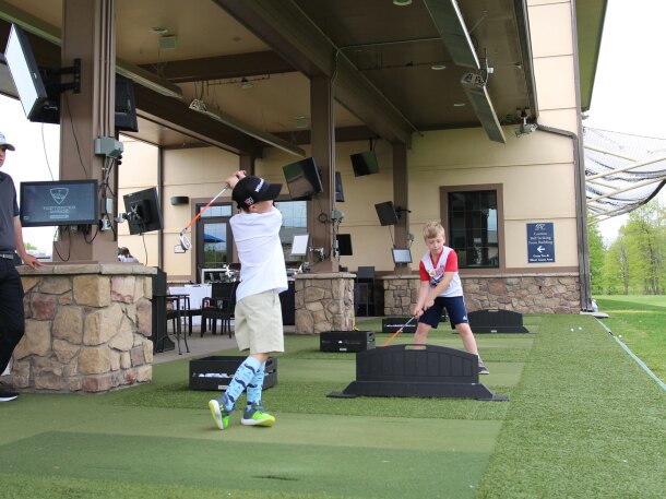 1757 Golf Club, Toptracer Golf Lessons, Northern Virginia