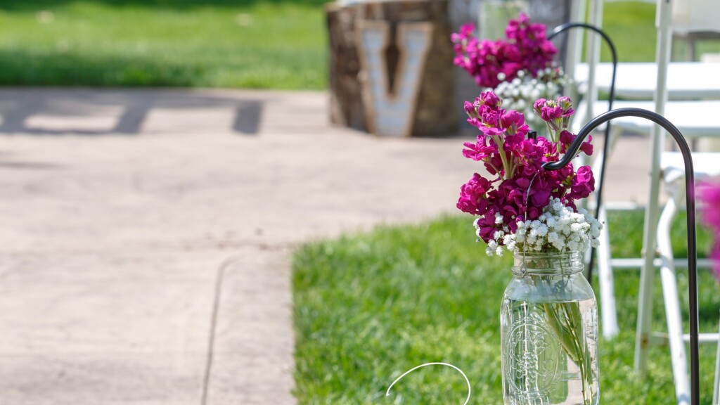bride and groom on wedding day at Fellows Creek Golf Club