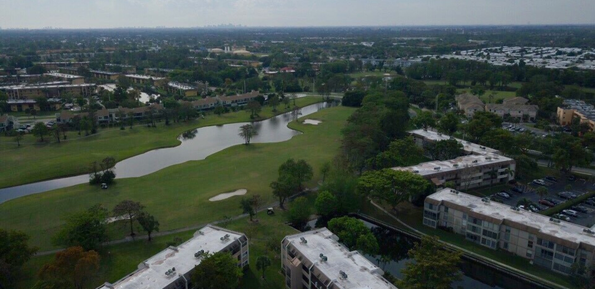 golf course aerial view