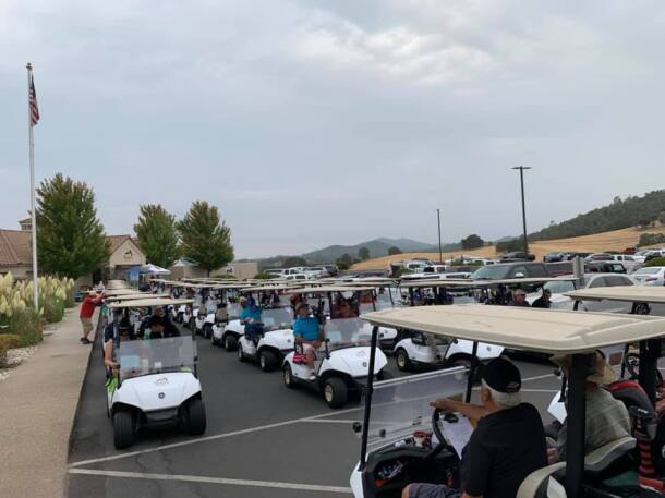 Golf outing ready to go play Teleli Golf Club in Sonora CA