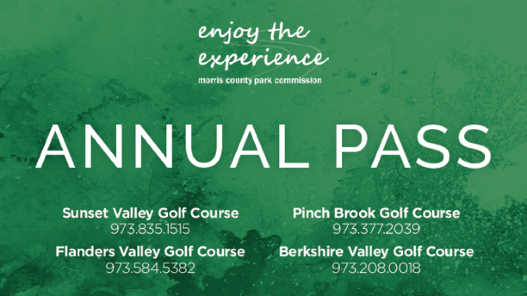 Morris County Parks Golf, Resident Card