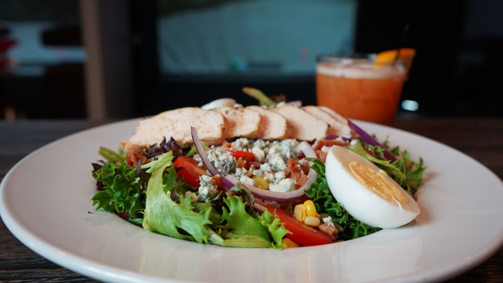 ZSTRICT Cobb Salad and Drink