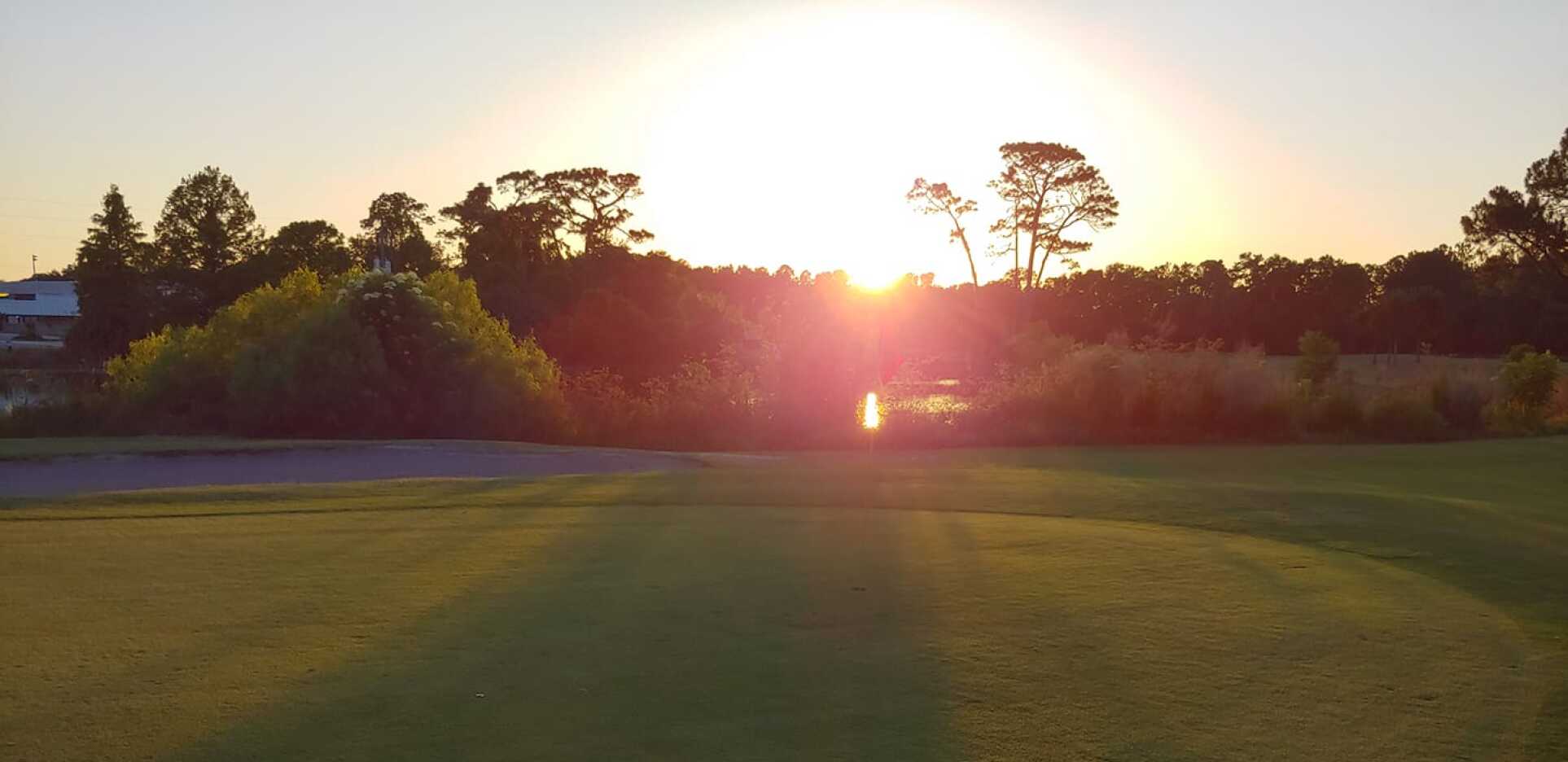 Brentwood Golf Course Sunset
