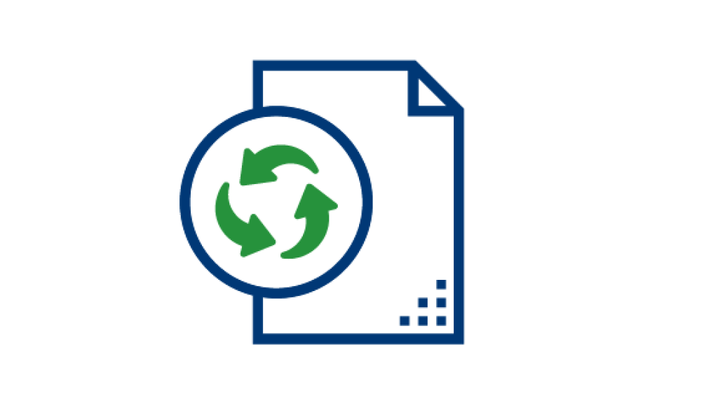Reduce Waste Recycle More Icon