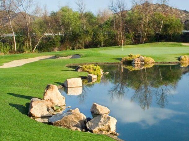 Eagle Crest Golf Club Rocky Pond in Escondido, California
