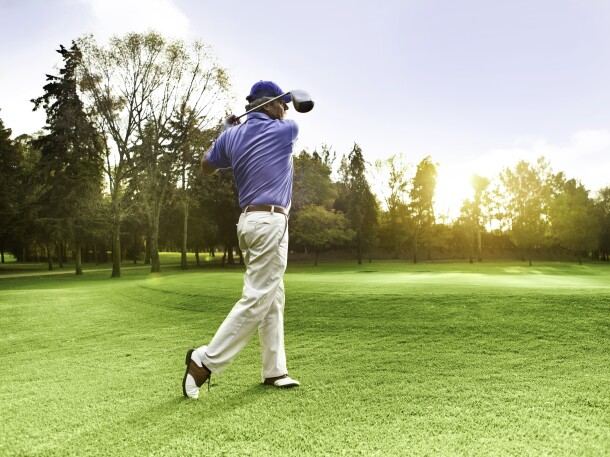 Senior Mens Golfer