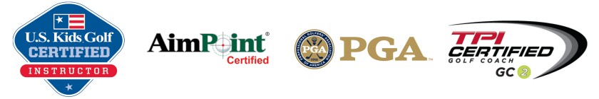 U.S. Kids Golf Certified Instructor, AimPoint Certified, PGA, TPI Certified Golf Coach GC 2