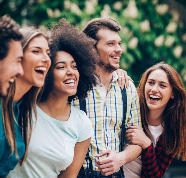 group of young adults