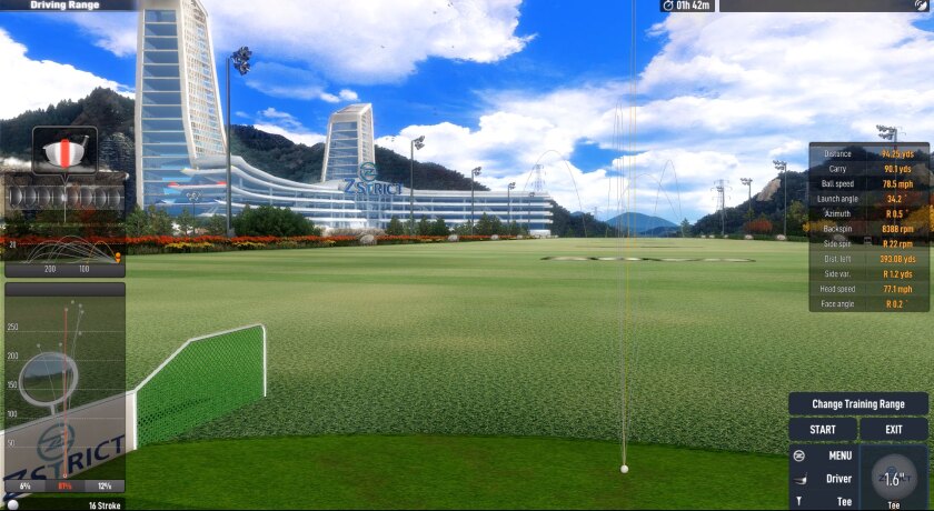 ZSTRICT Driving Range Mode
