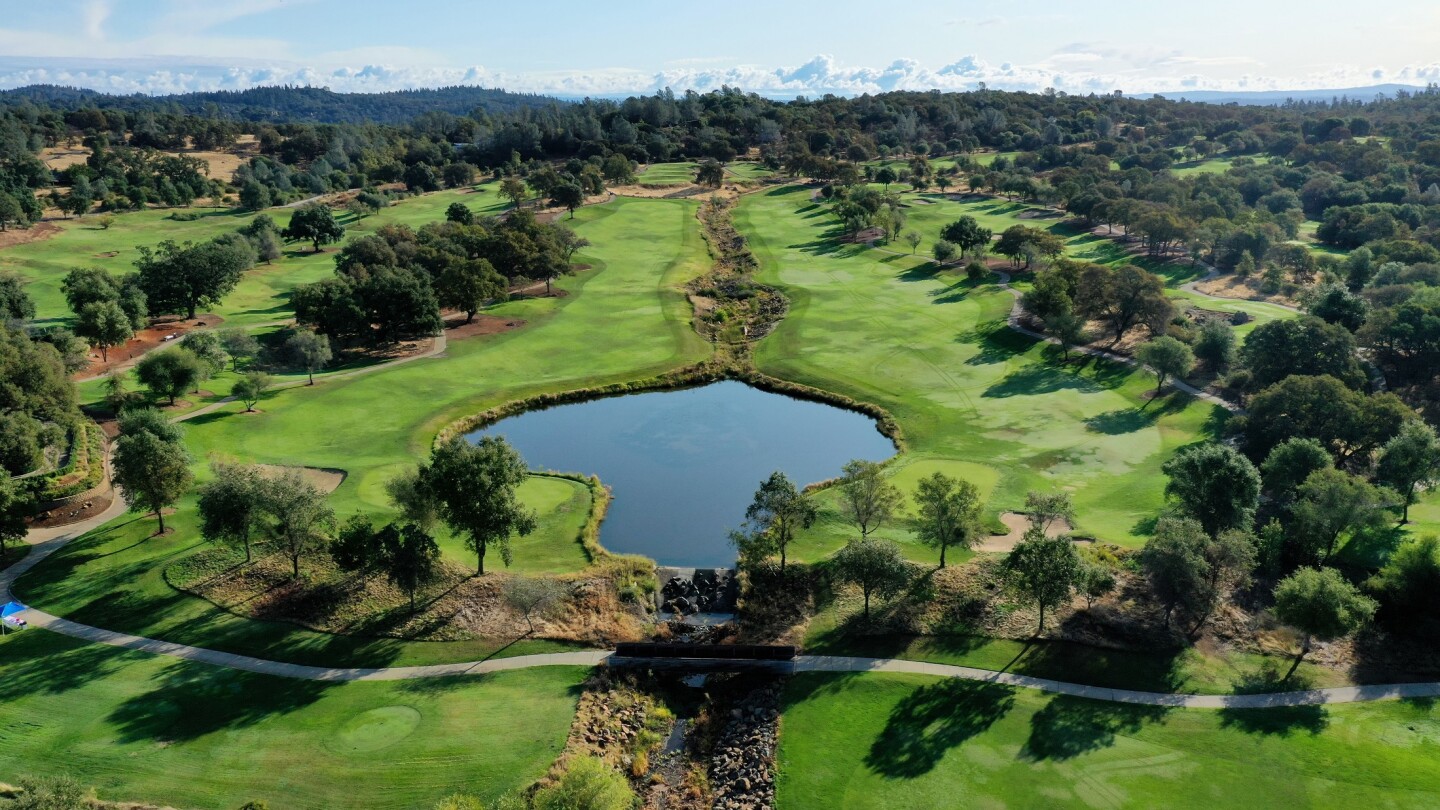 The Ridge Golf Course & Events Center in Auburn, California