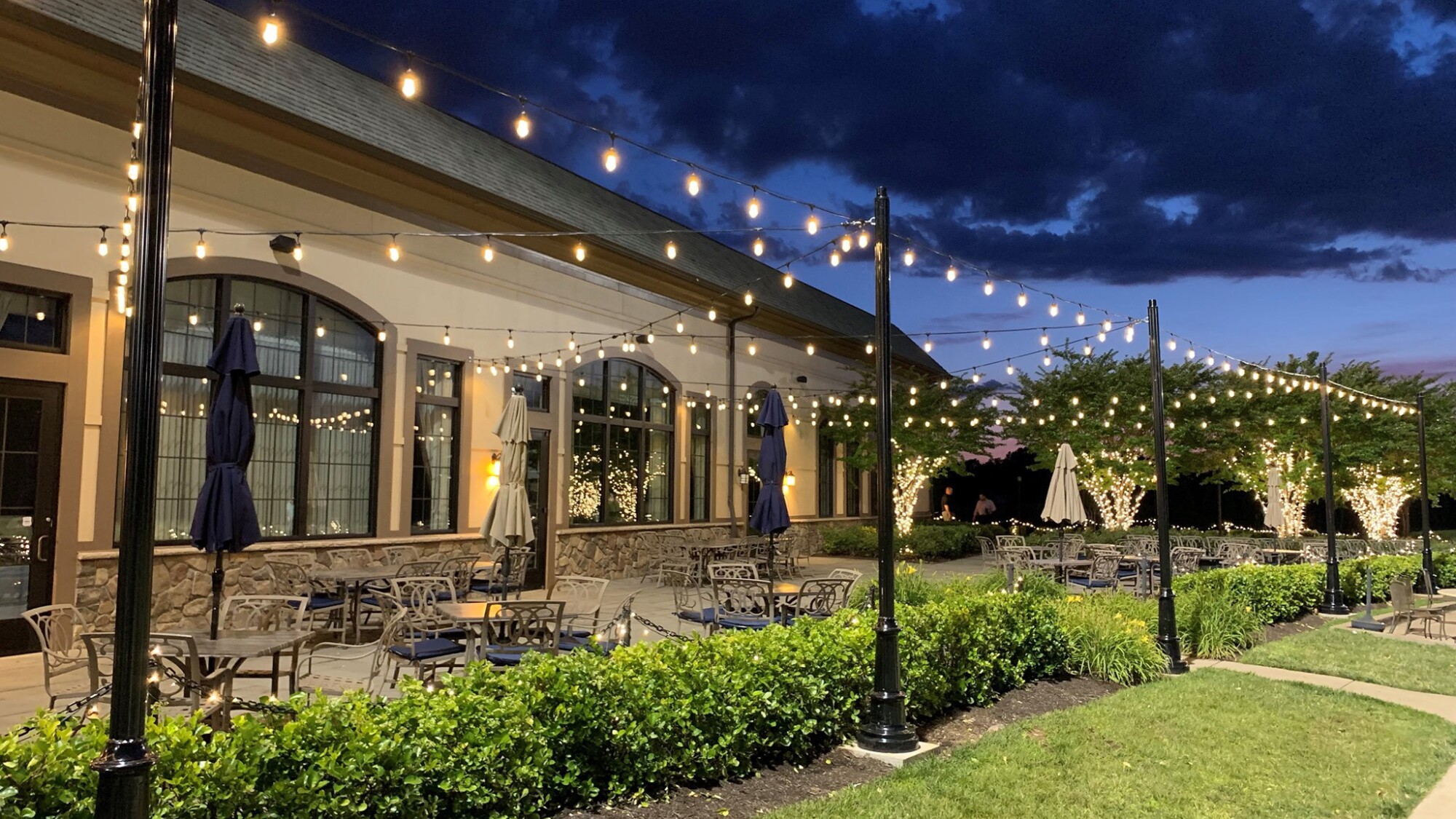 1757 Golf Club, Outdoor Terrace, Patio, Banquets, Weddings, Northern Virginia
